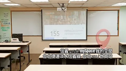 後排看投影幕實際感受(未關燈)